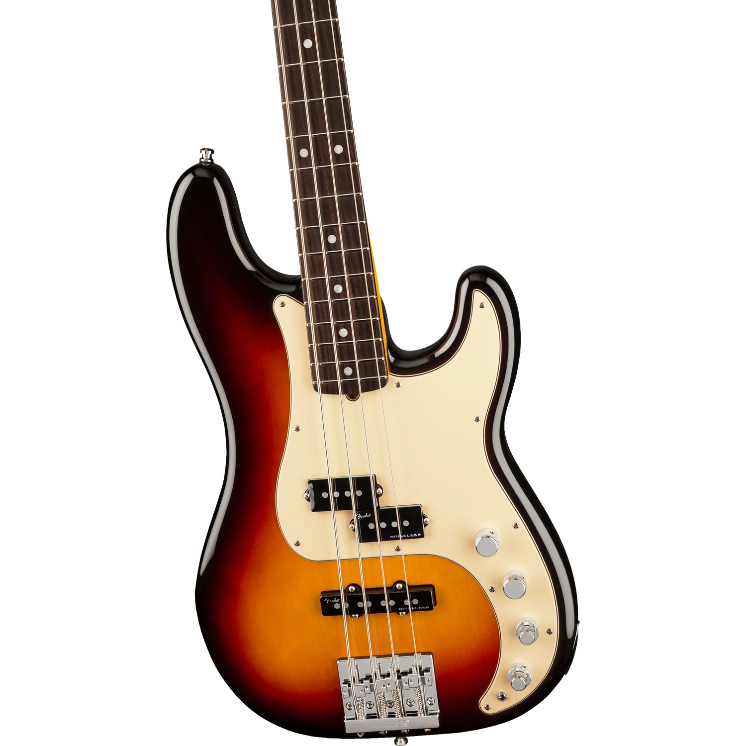 Fender American Ultra Precision 4 String Bass Guitar - Image 5