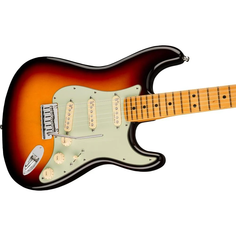 Fender American Ultra Stratocaster SSS Electric Guitar - Image 4