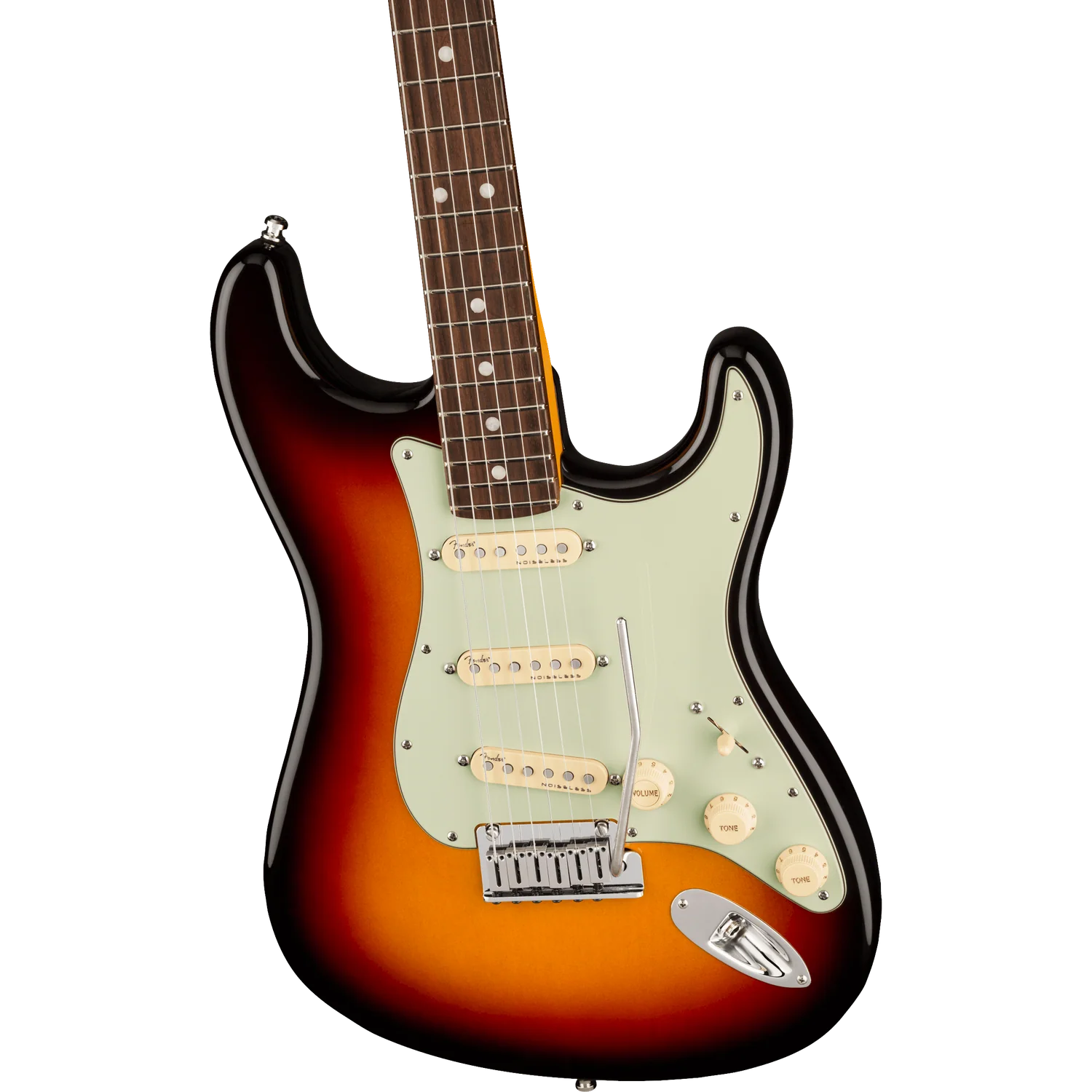 Fender American Ultra Stratocaster Electric Guitar - Ultraburst - Image 3