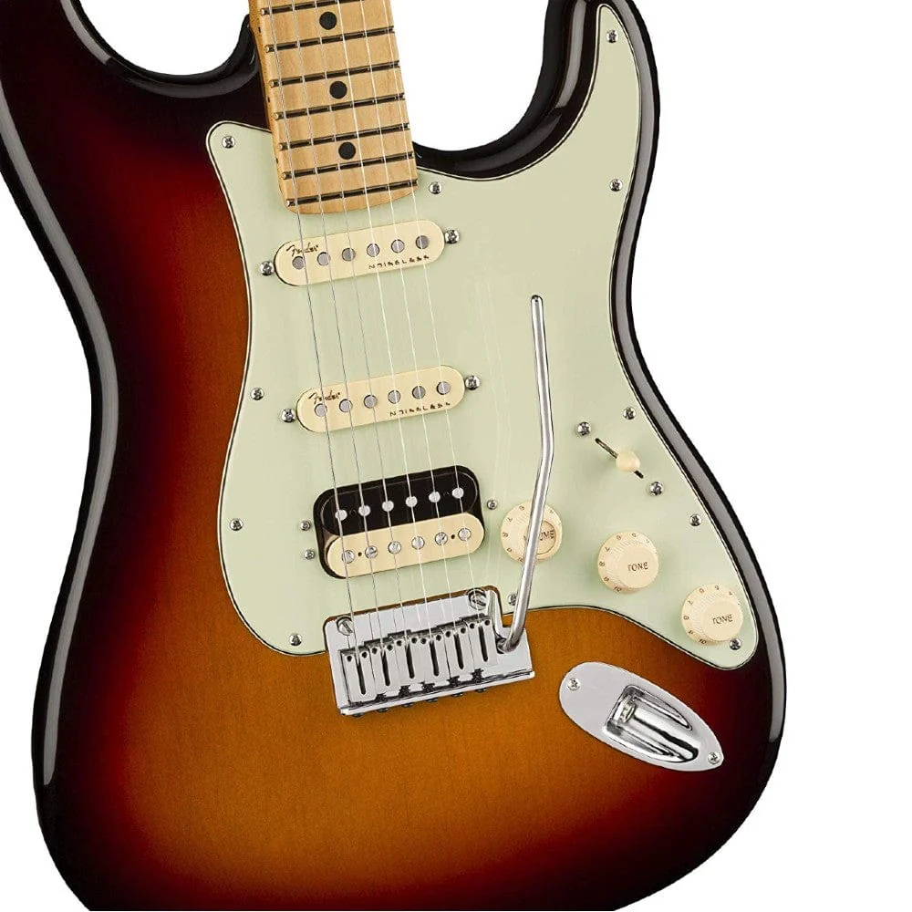 Fender American Ultra Stratocaster HSS Electric Guitar with Case - Image 10