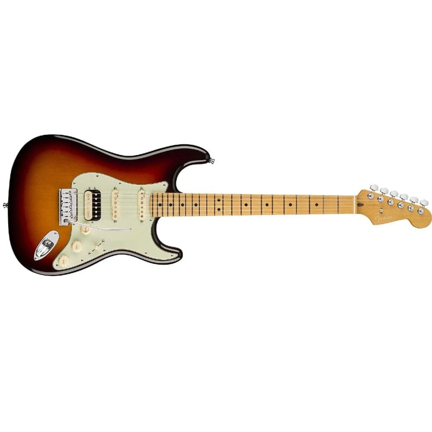 Fender American Ultra Stratocaster HSS Electric Guitar with Case - Image 7
