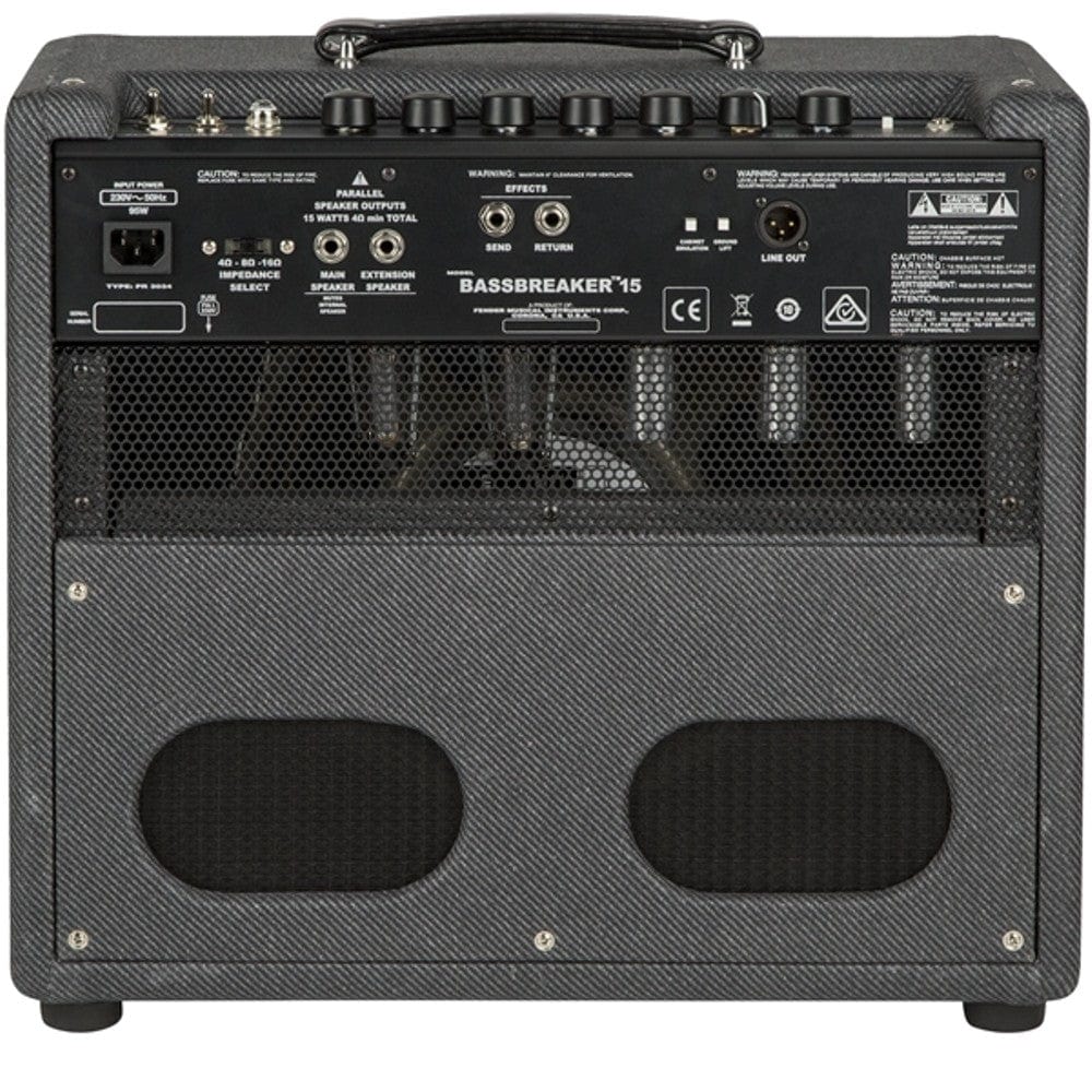 Fender Bassbreaker 15 Tube Combo Guitar Amplifier - Image 5