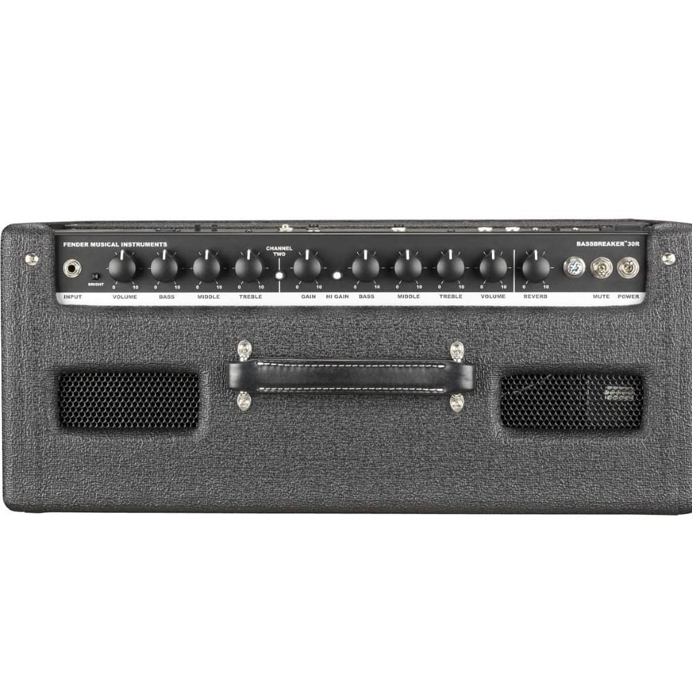 Fender Bassbreaker 30R 230V Tube Combo Guitar Amplifier- Black - Image 4