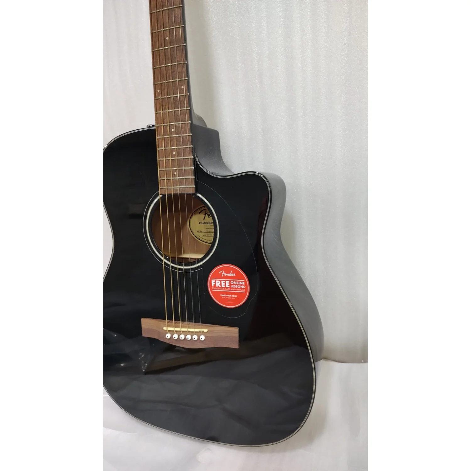 Fender CC-60SCE Concert Electro-Acoustic Guitar - Open Box - Image 3