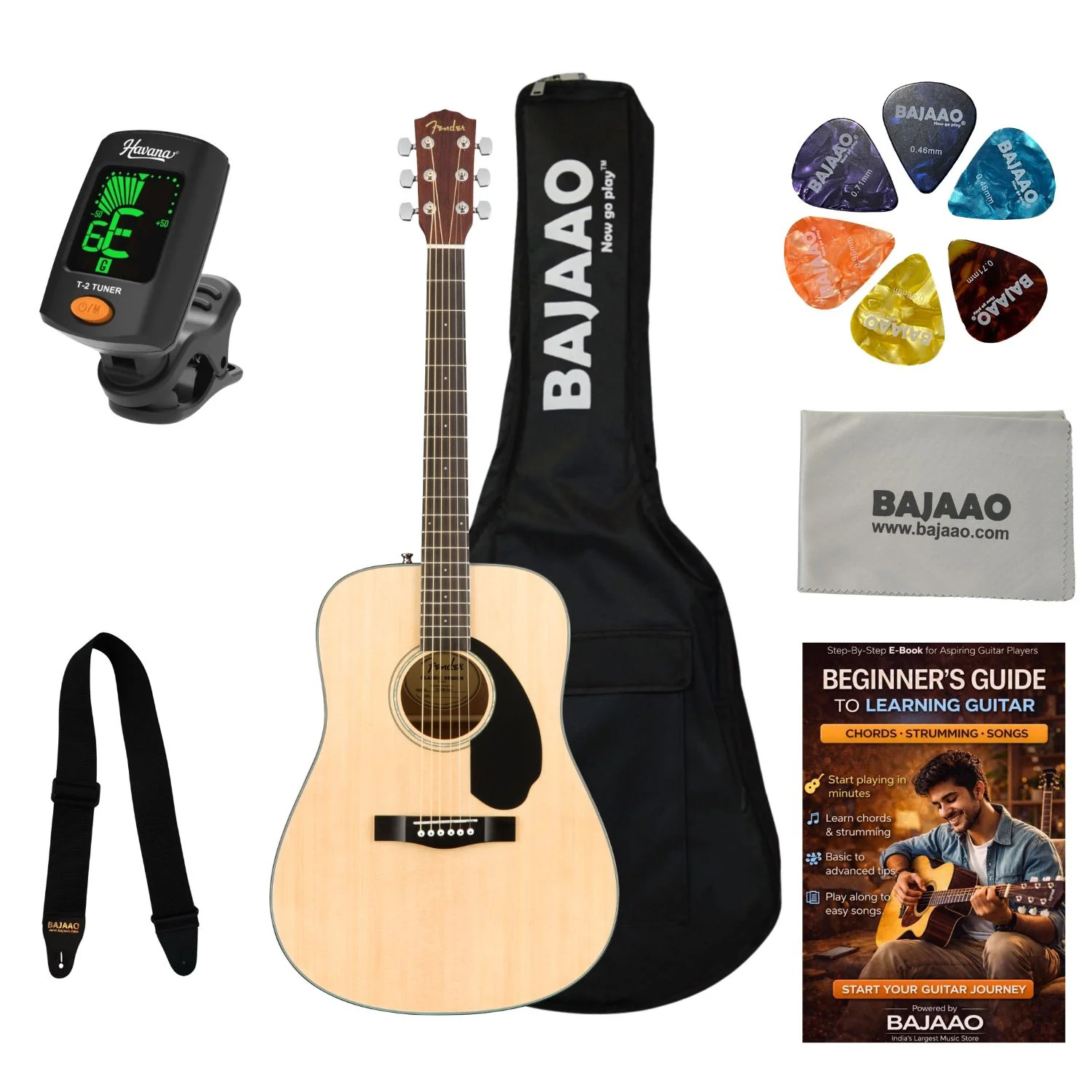 Fender CD-60S Dreadnought Acoustic Guitar - Image 54