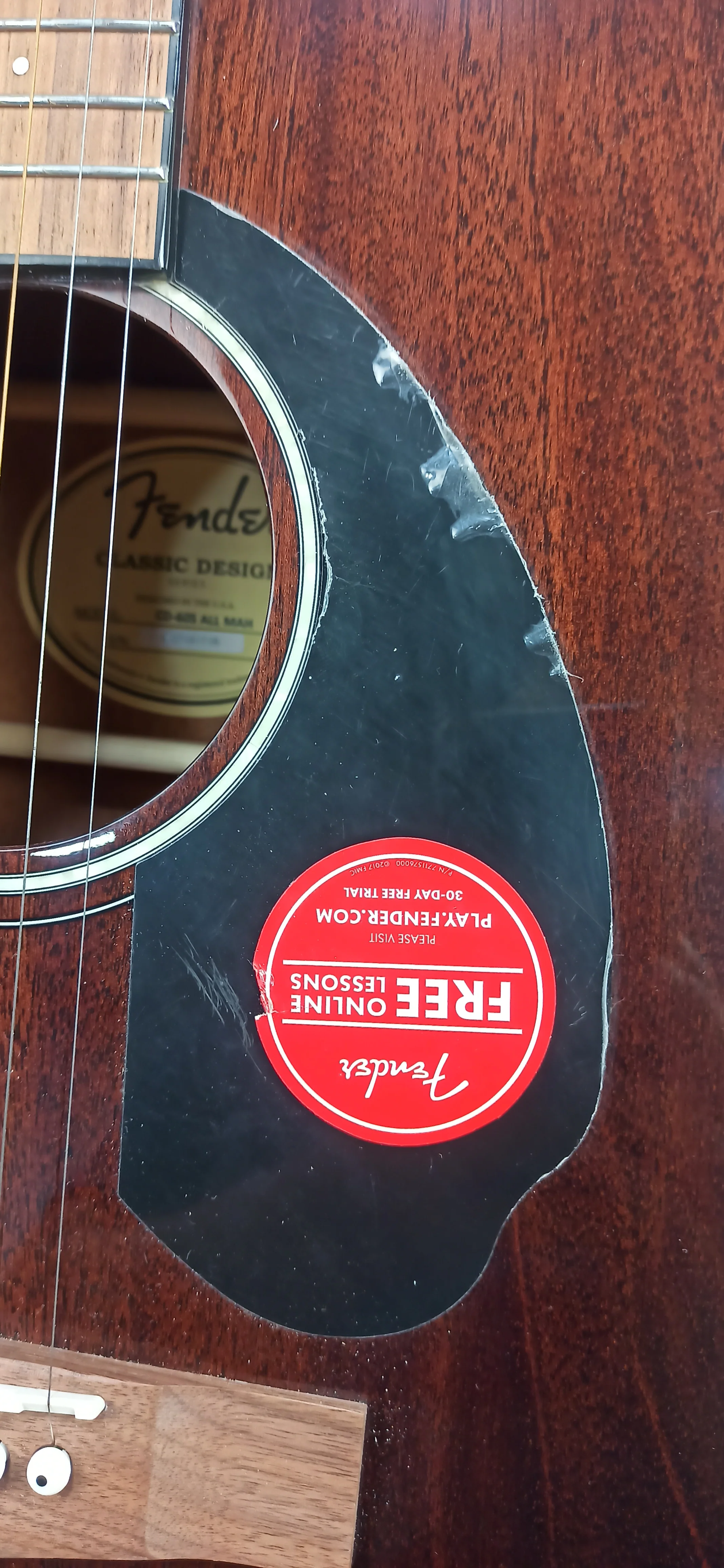 Fender CD 60S Dreadnought Acoustic Guitar All Mahogany - Open Box - Image 17