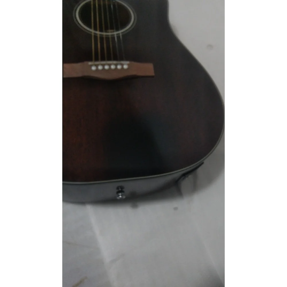 Fender CD-60SCE Dreadnought All Mahogany Electro-Acoustic Guitar - Open Box B Stock - Image 2