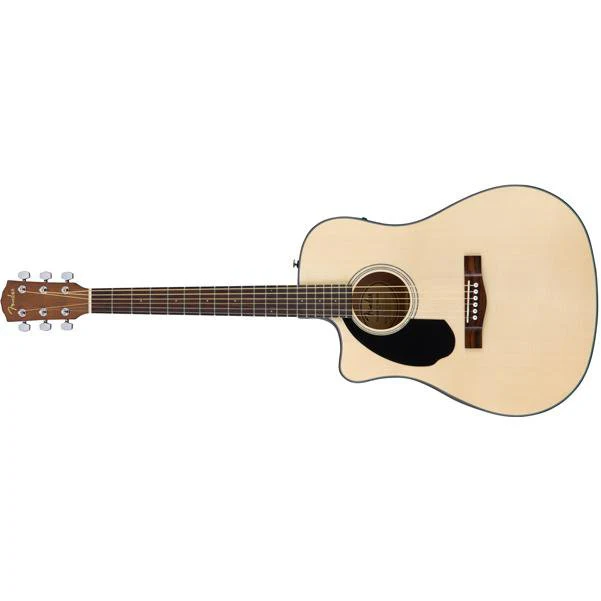 Fender CD-60SCE Left Handed Electro Acoustic Guitar - Natural