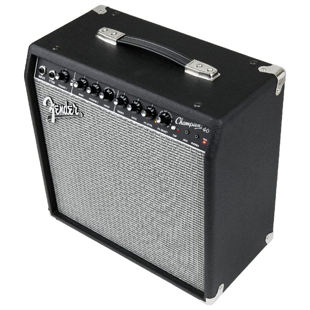 Fender Champion 40 Watts Combo Guitar Amplifier with Cable, Polishing Cloth & E-Book - Image 4