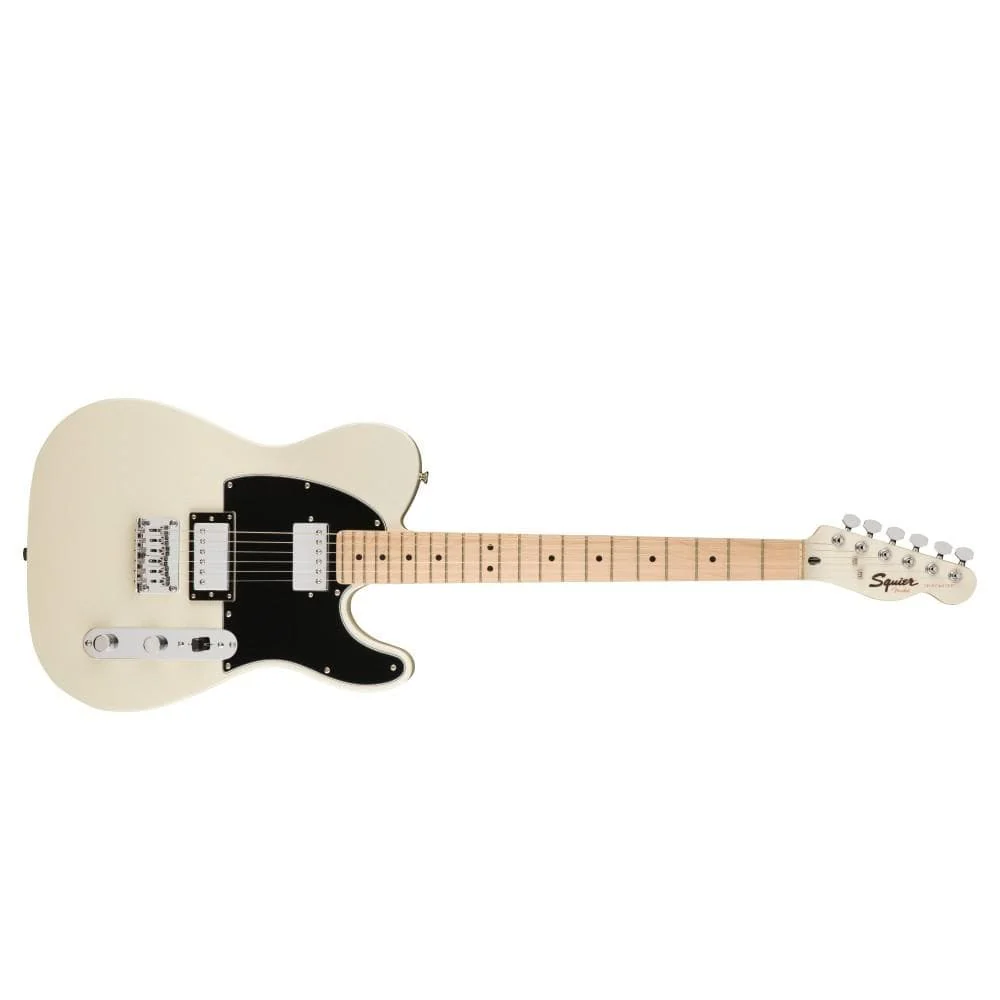 Fender Contemporary Telecaster HH 6 String Electric Guitar - Pearl White