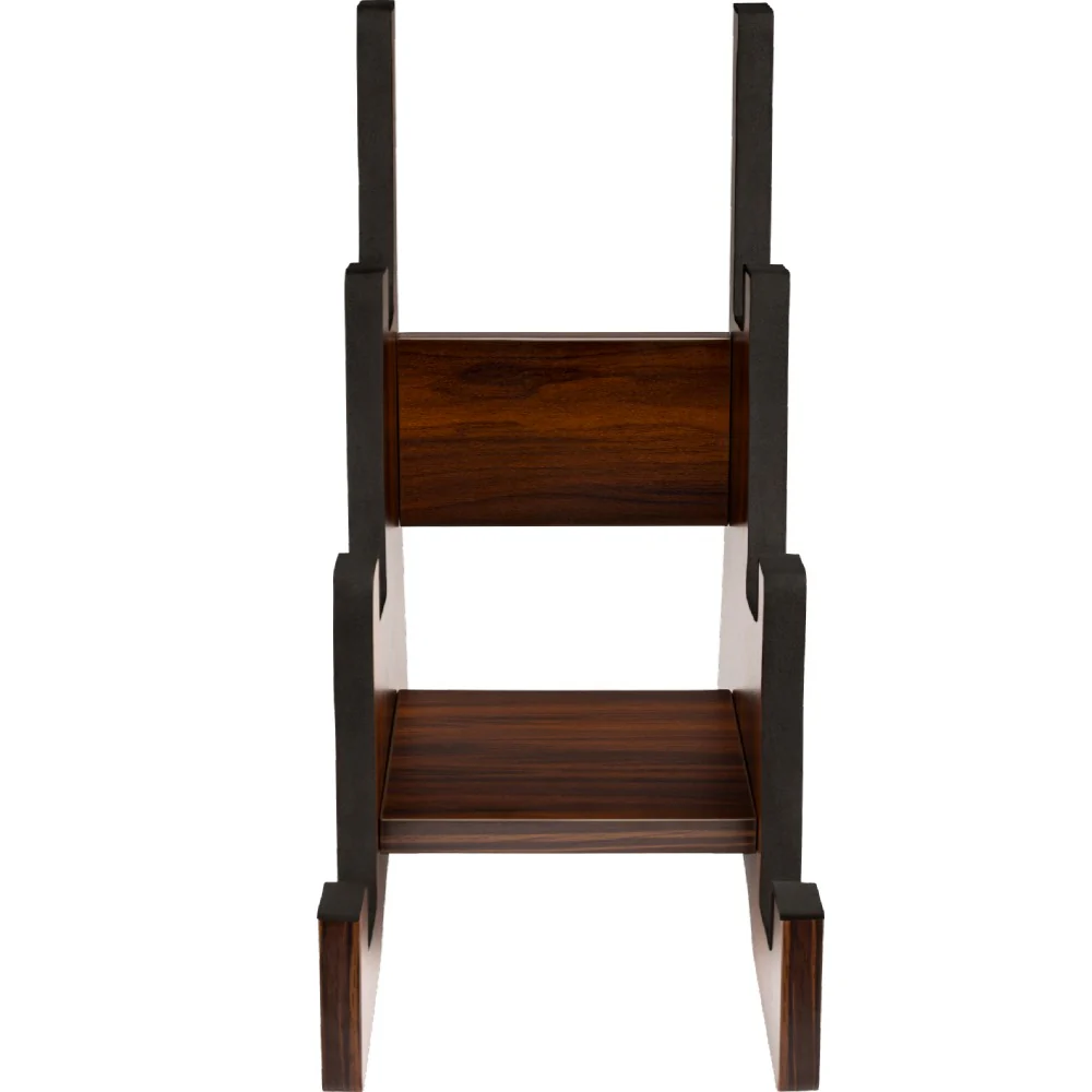 Fender Deluxe Wooden 3-Tier Guitar Stand - Image 5