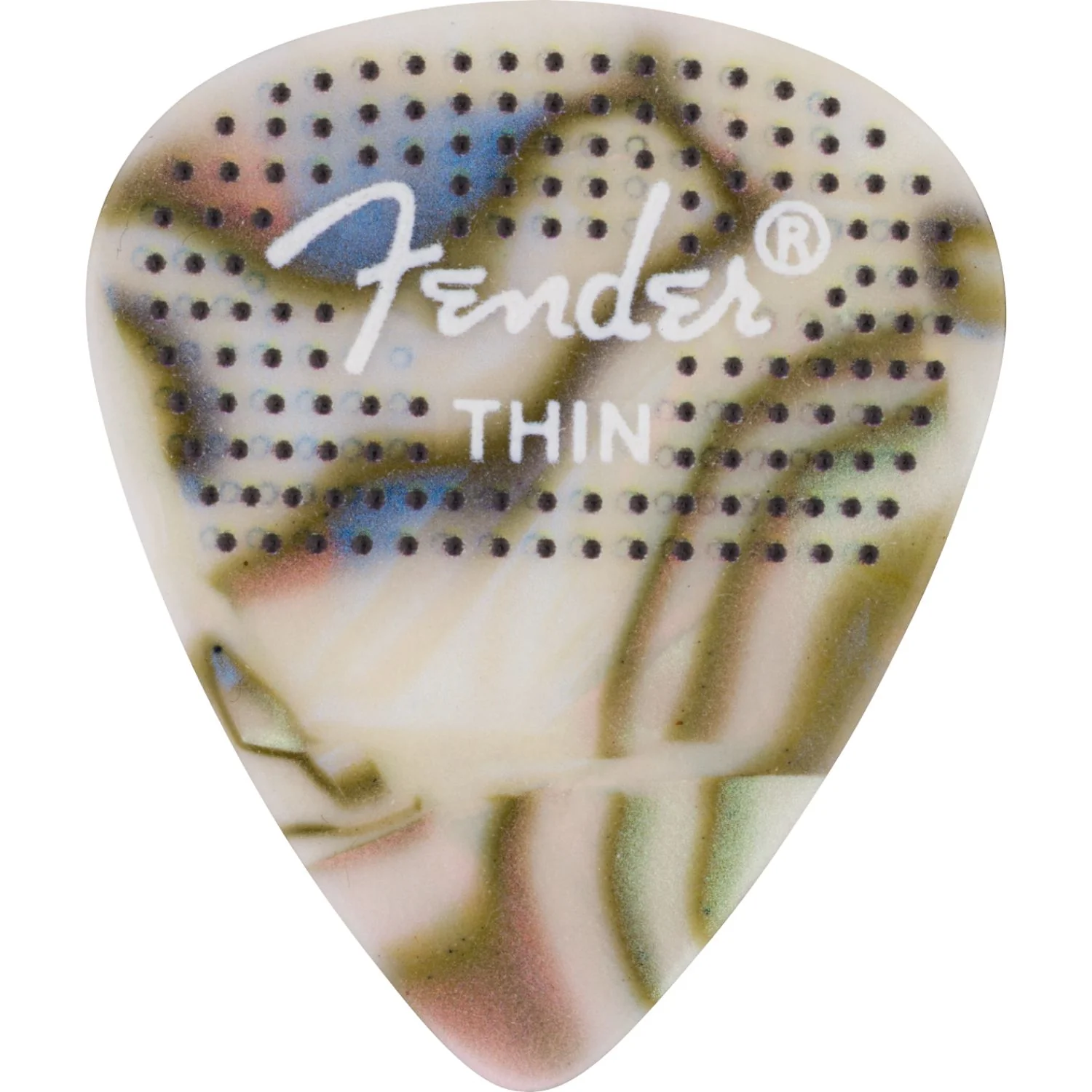 Fender Dotted Celluloid 351 Shape Guitar Pick - Pack of 12 - Image 13