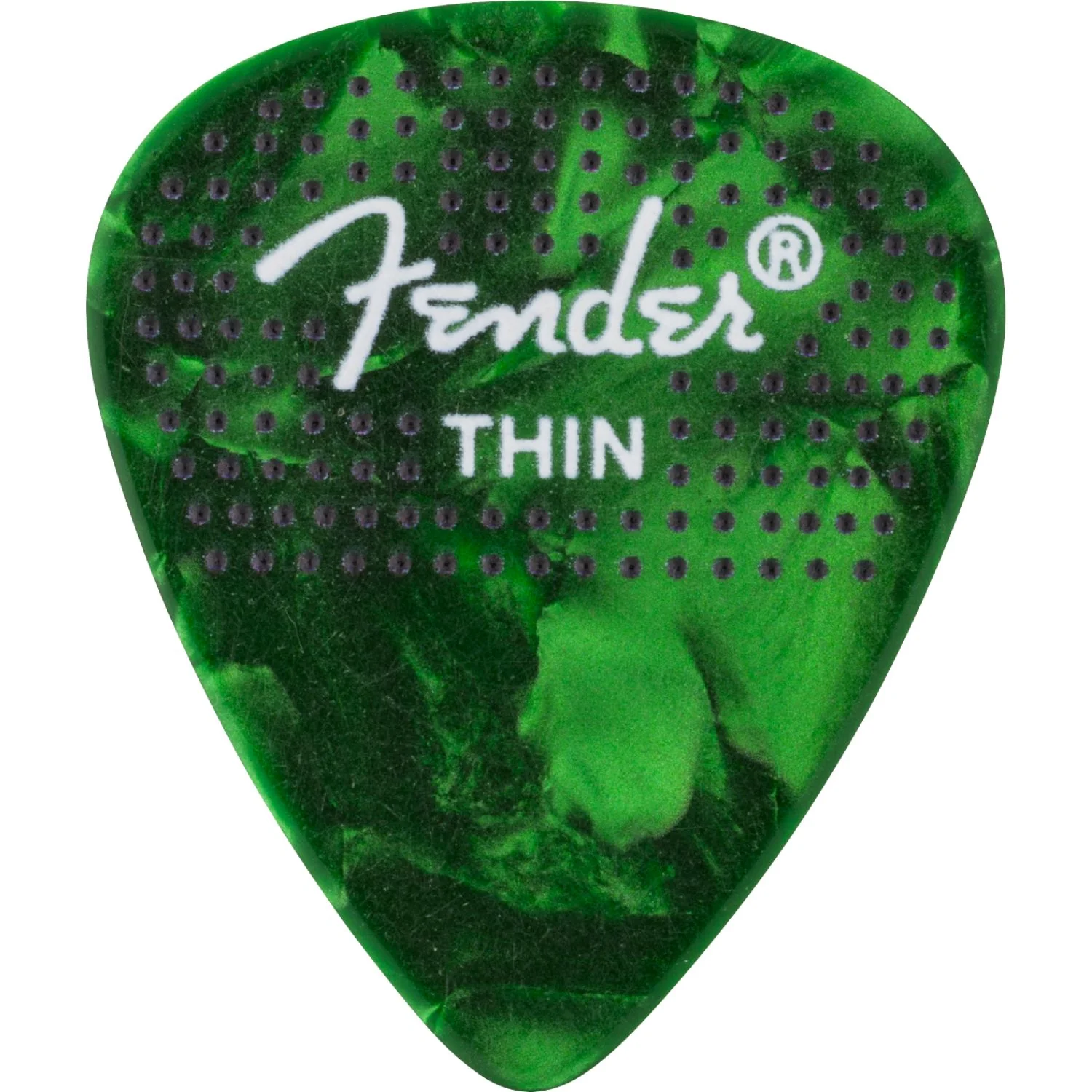 Fender Dotted Celluloid 351 Shape Guitar Pick - Pack of 12 - Image 4