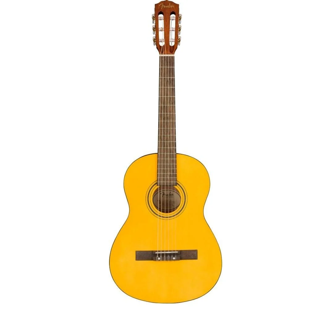 Fender ESC-80 6 String 3/4 Size Classical Guitar with Gig Bag - Satin Vintage Natural