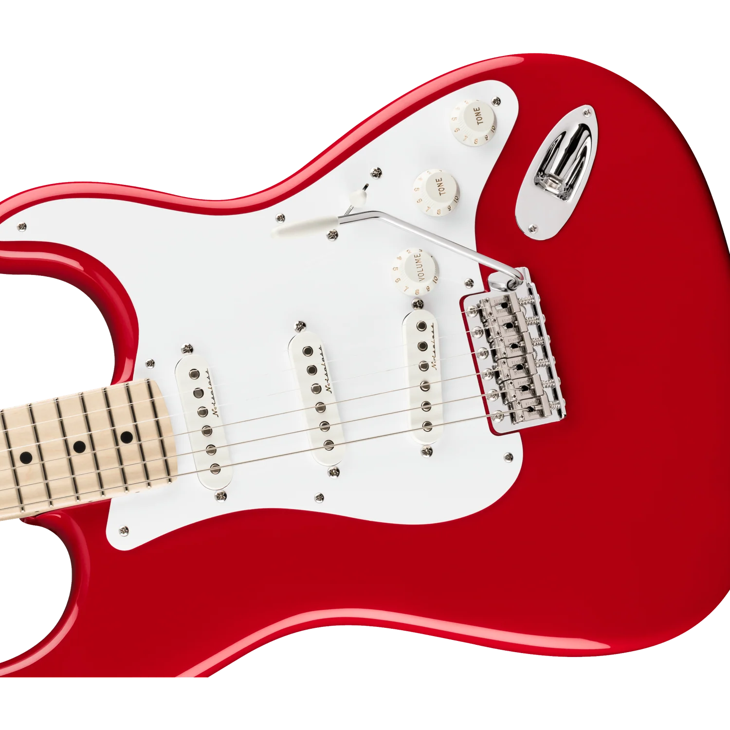 Fender Eric Clapton Stratocaster Electric Guitar, Maple Fingerboard, Torino Red - Image 2
