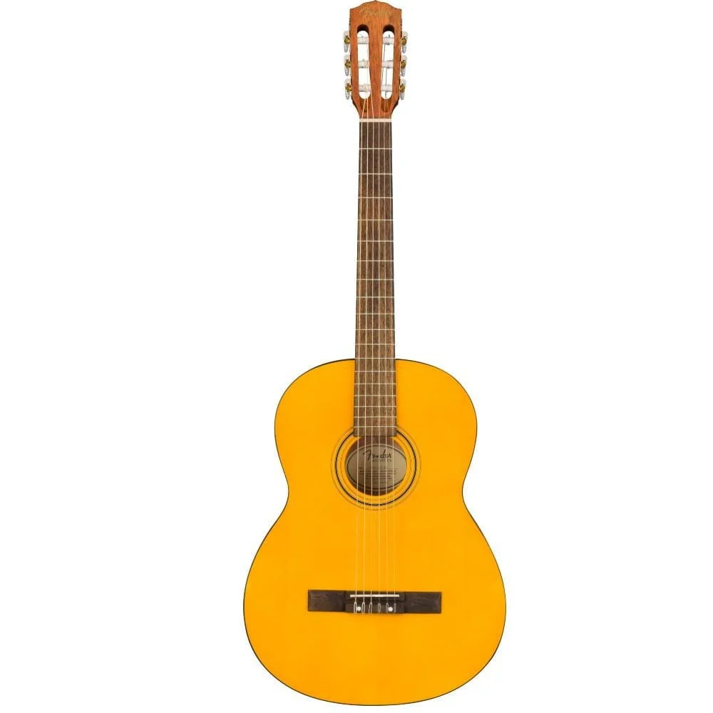 Fender ESC-105 6 String Classical Guitar with Gigbag - Satin Vintage Natural