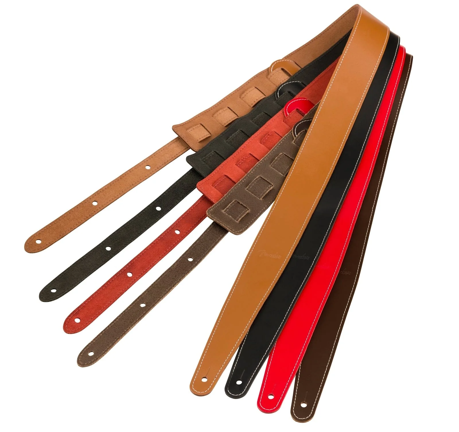 Fender Essentials Leather Guitar Straps - Image 11