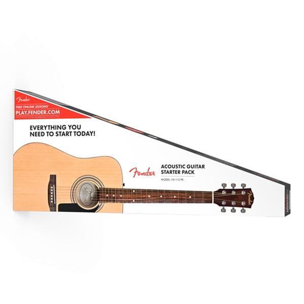 Fender FA-115 Dreadnought Acoustic Guitar Pack - Natural - Open Box