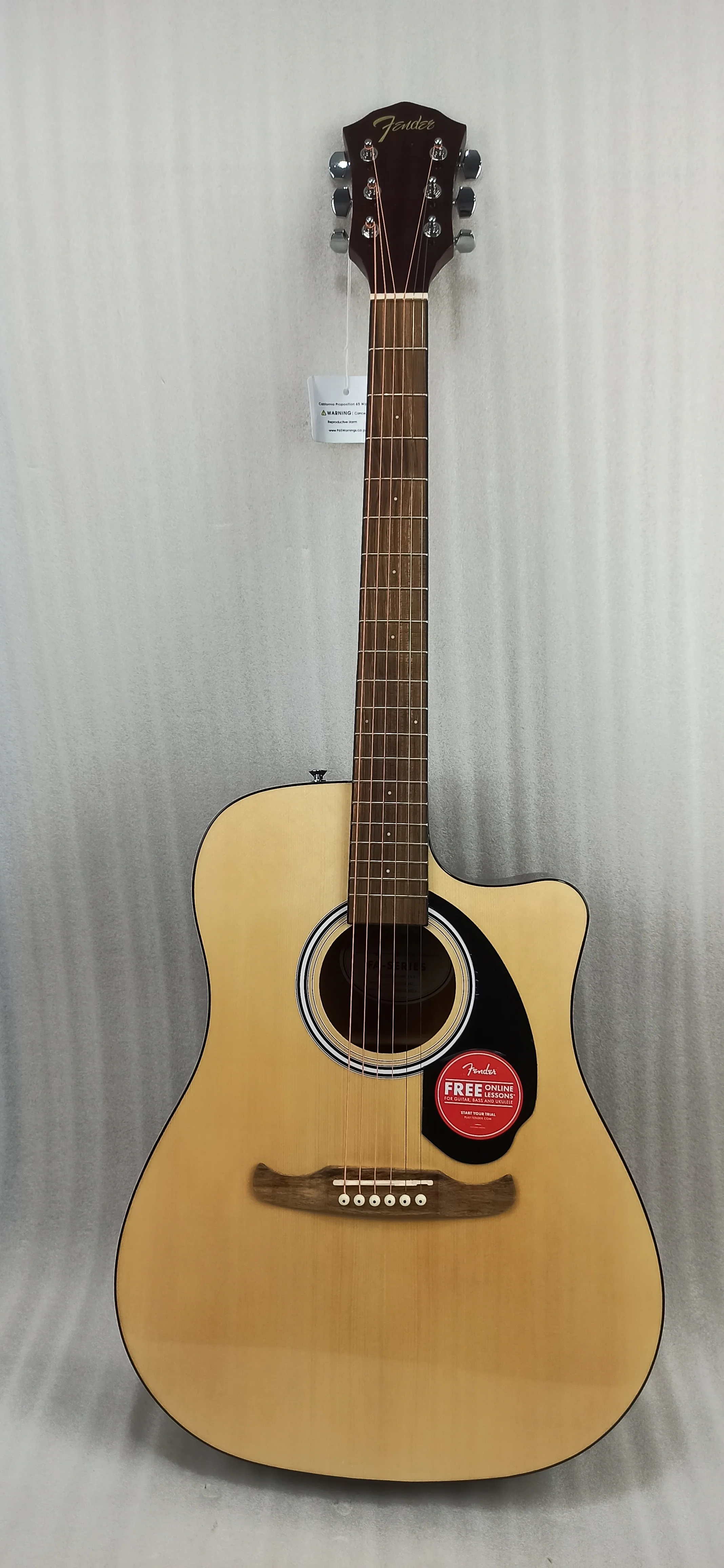 Fender FA-125CE Dreadnought Cutaway Electro Acoustic Guitar - Open Box - Image 27