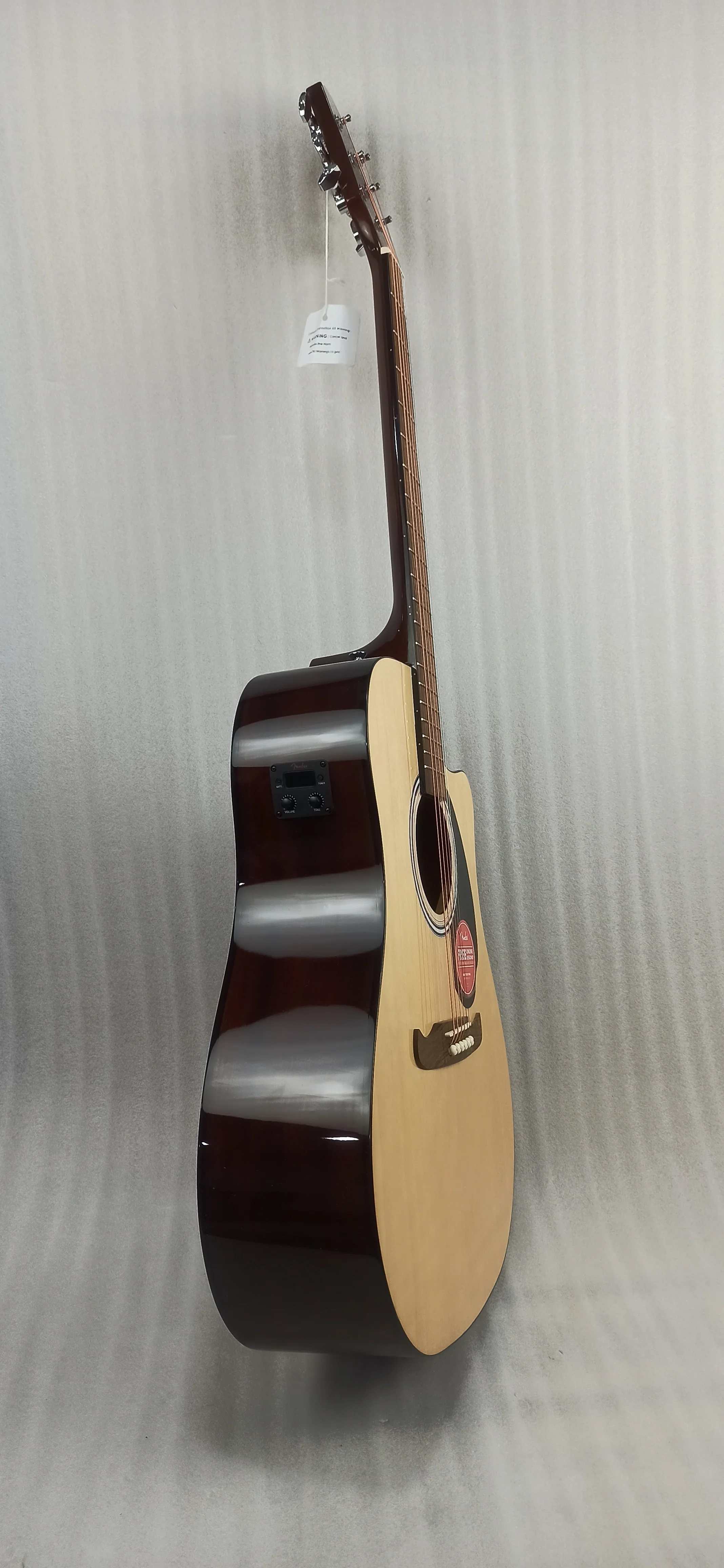 Fender FA-125CE Dreadnought Cutaway Electro Acoustic Guitar - Open Box - Image 47