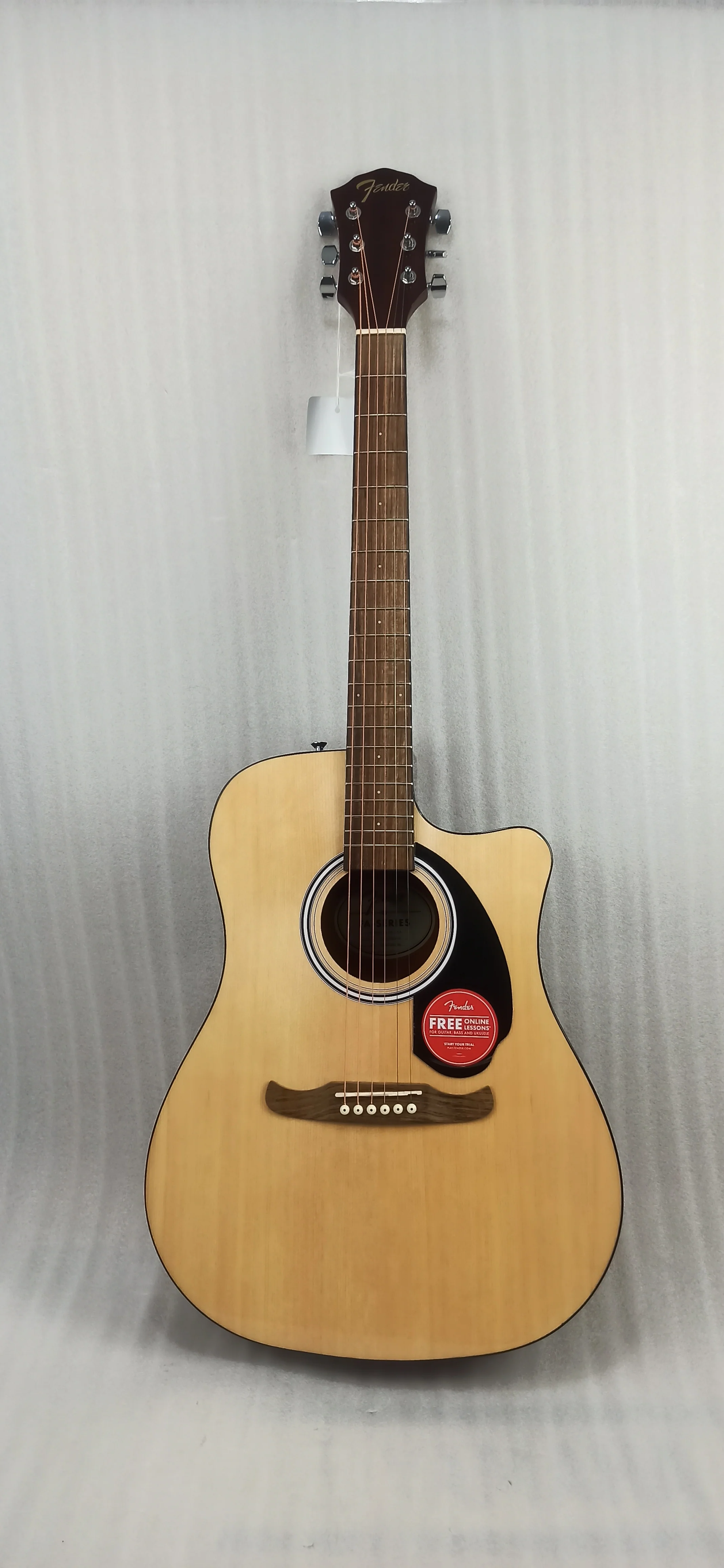 Fender FA-125CE Dreadnought Cutaway Electro Acoustic Guitar - Open Box - Image 55