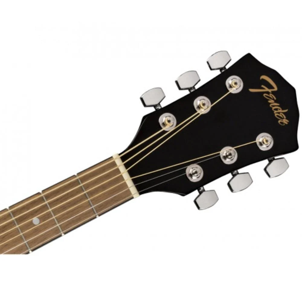 Fender FA-125CE Dreadnought Electro Acoustic Guitar with Dust Cover, Strap, Picks ,Polishing Cloth & Ebook - Image 10