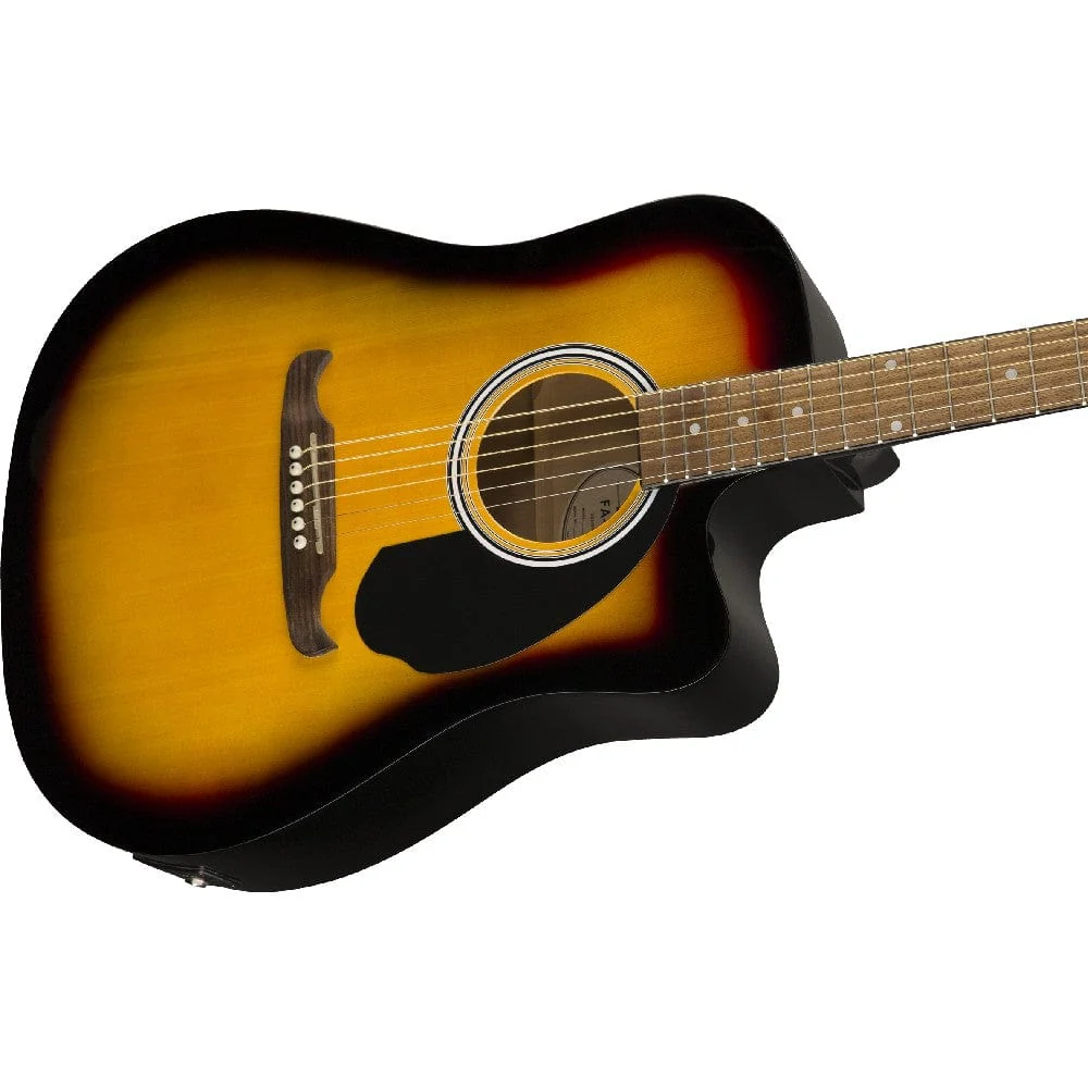 Fender FA-125CE Dreadnought Electro Acoustic Guitar - Open Box - Image 5