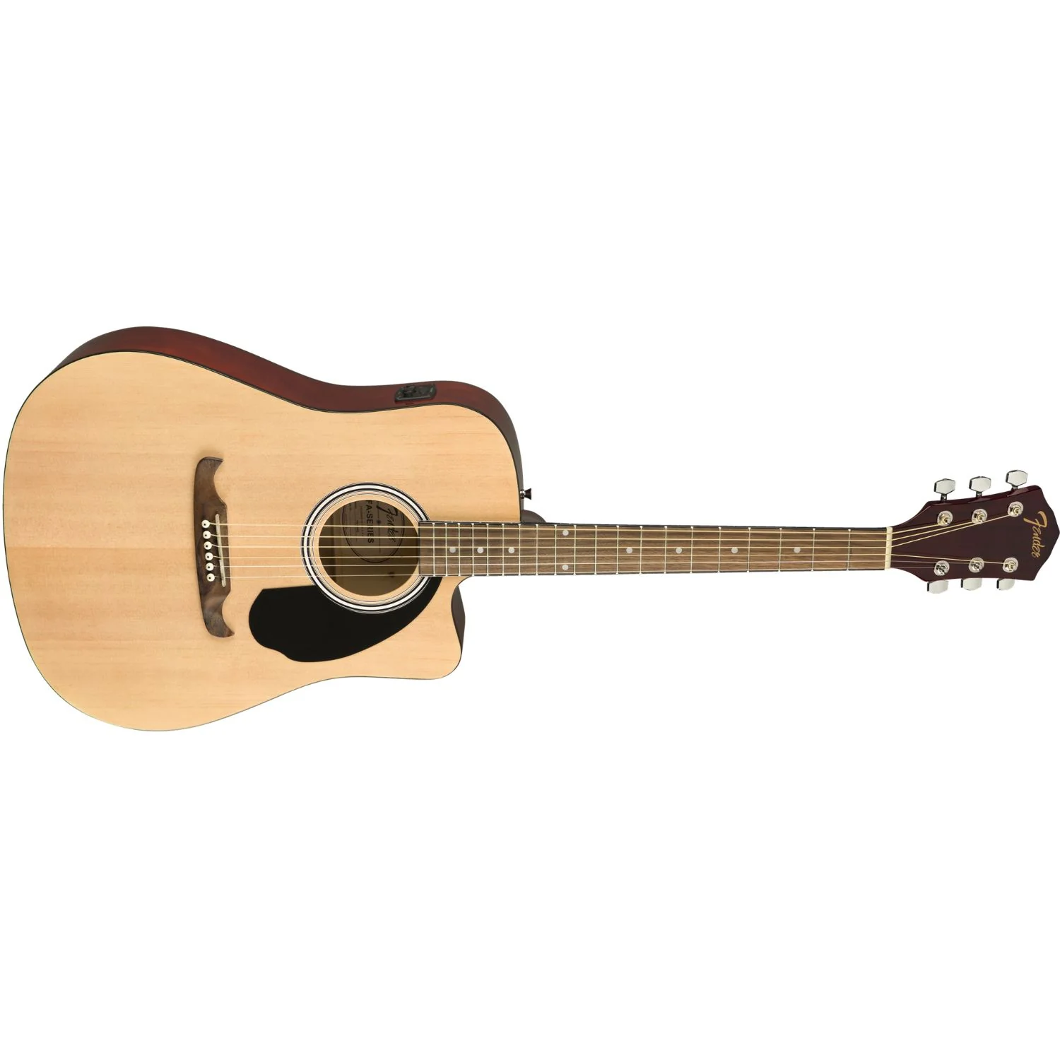 Fender FA-125CE Dreadnought Cutaway Electro Acoustic Guitar - Image 2