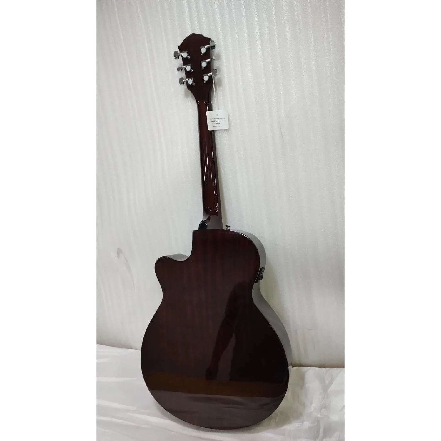 Fender FA-135CE Concert V2 Electro Acoustic Guitar - Natural Mahogany - Open Box - Image 15