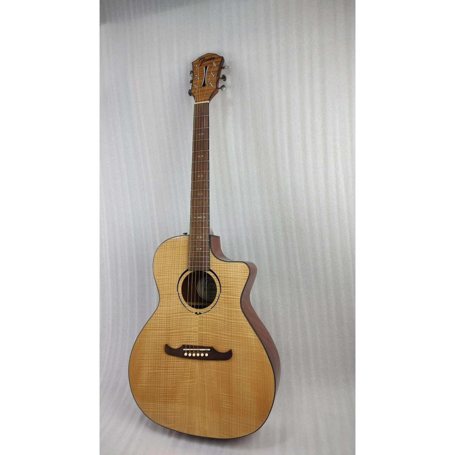 Fender FA-345CE Auditorium Electro Acoustic Guitar - Open Box - Image 5