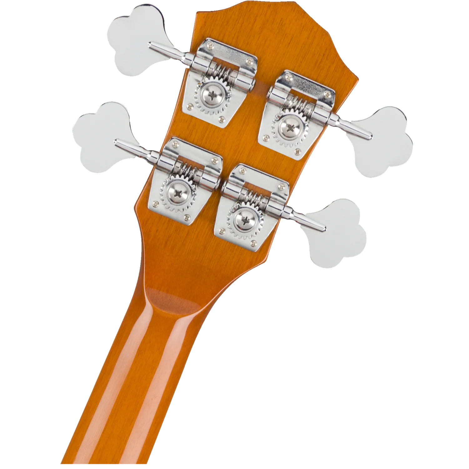 Fender FA-450CE 4 String Semi Acoustic Bass Guitar - Sunburst - Image 6