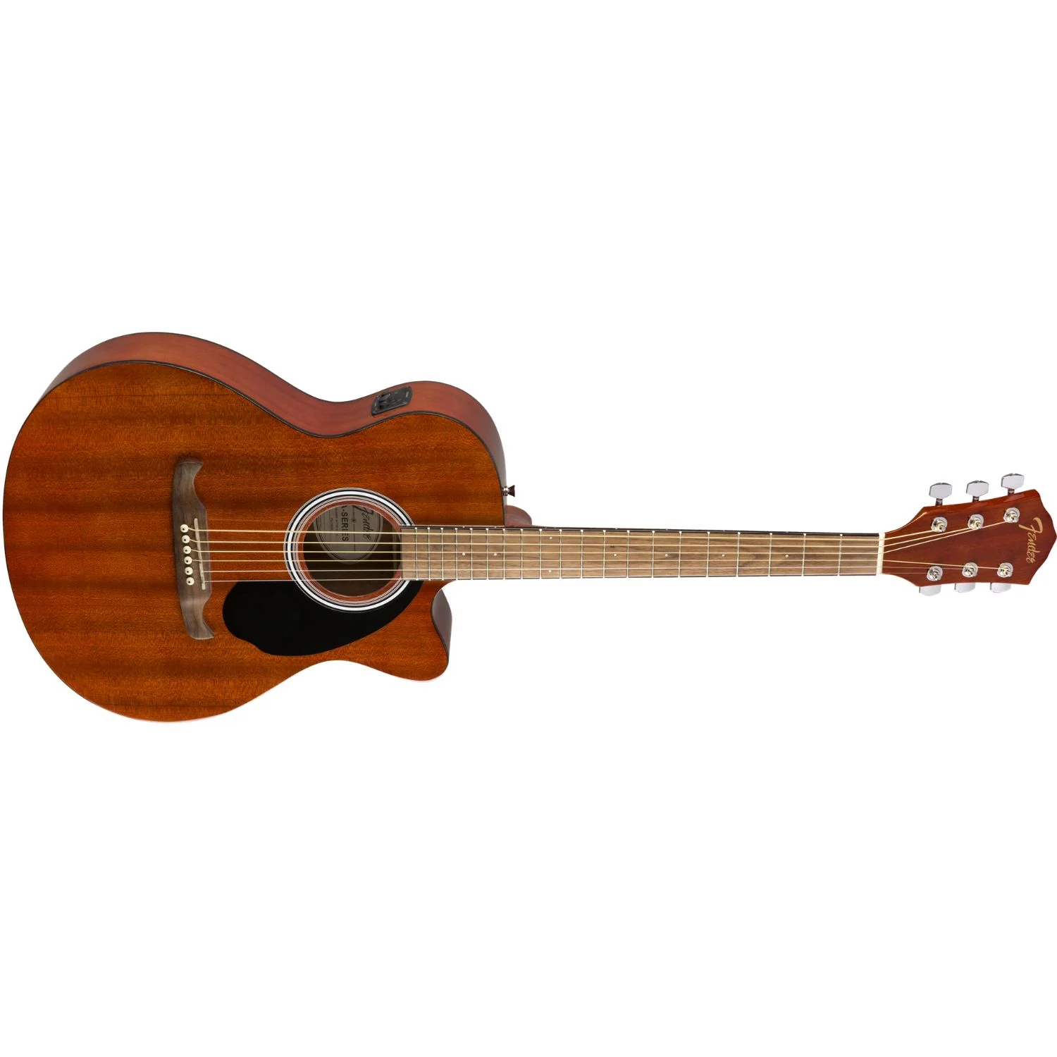 Fender FA-135CE Concert V2 Electro Acoustic Guitar - Natural Mahogany - Image 2