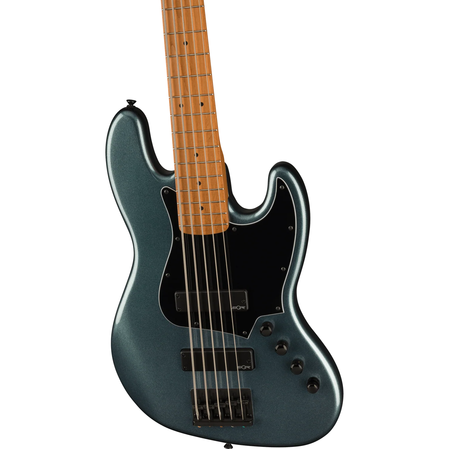 Fender HH V Contemporary Active Jazz Electric Bass Guitar - Image 4