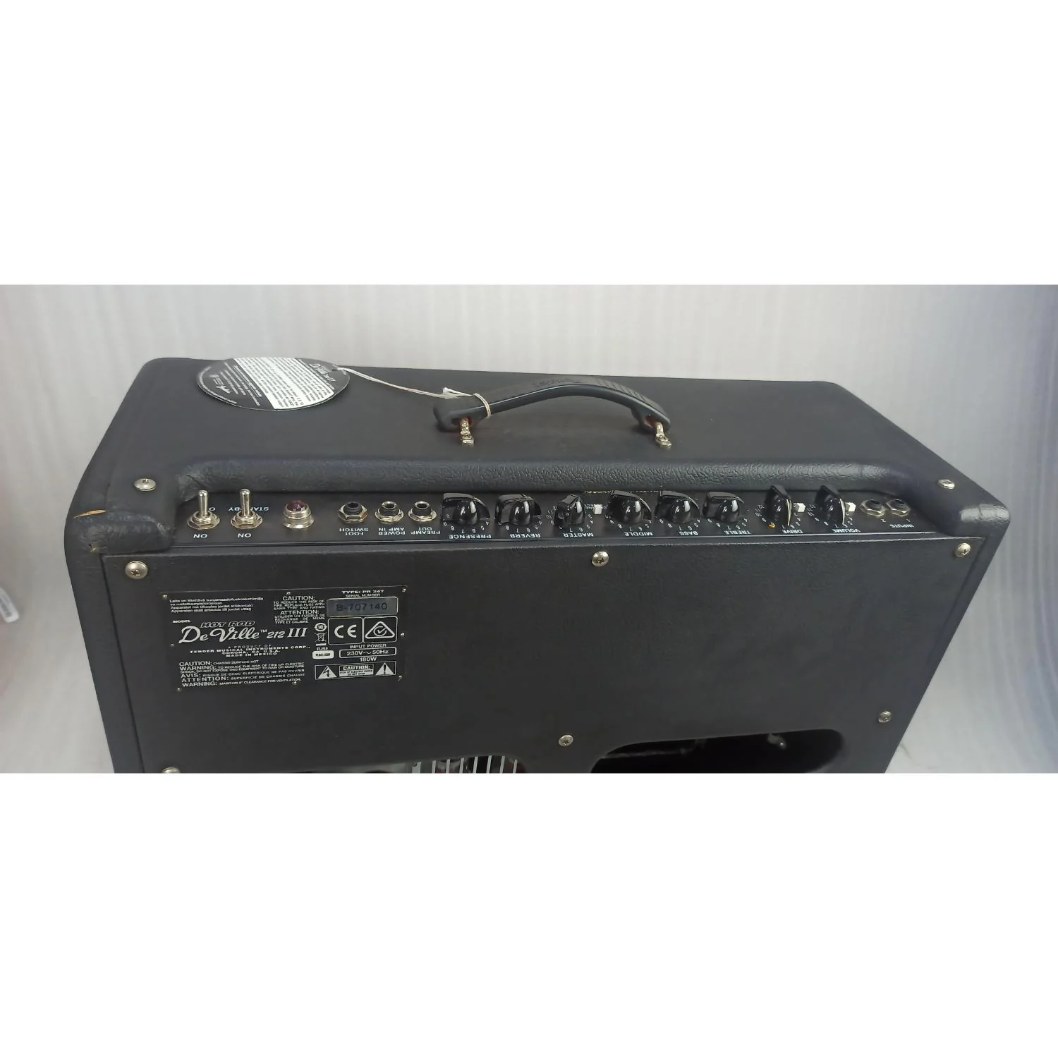 Fender Hot Rod Deville 212 III 60 Watt 2x12" Tube Guitar Combo Amplifier - Open Box - Image 6