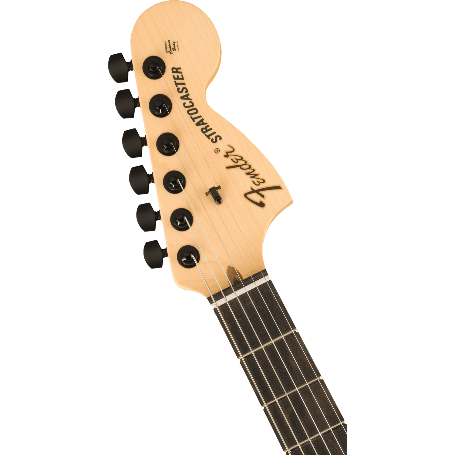 Fender Jim Root Stratocaster Electric Guitar, Ebony Fingerboard, Flat Black - Image 4