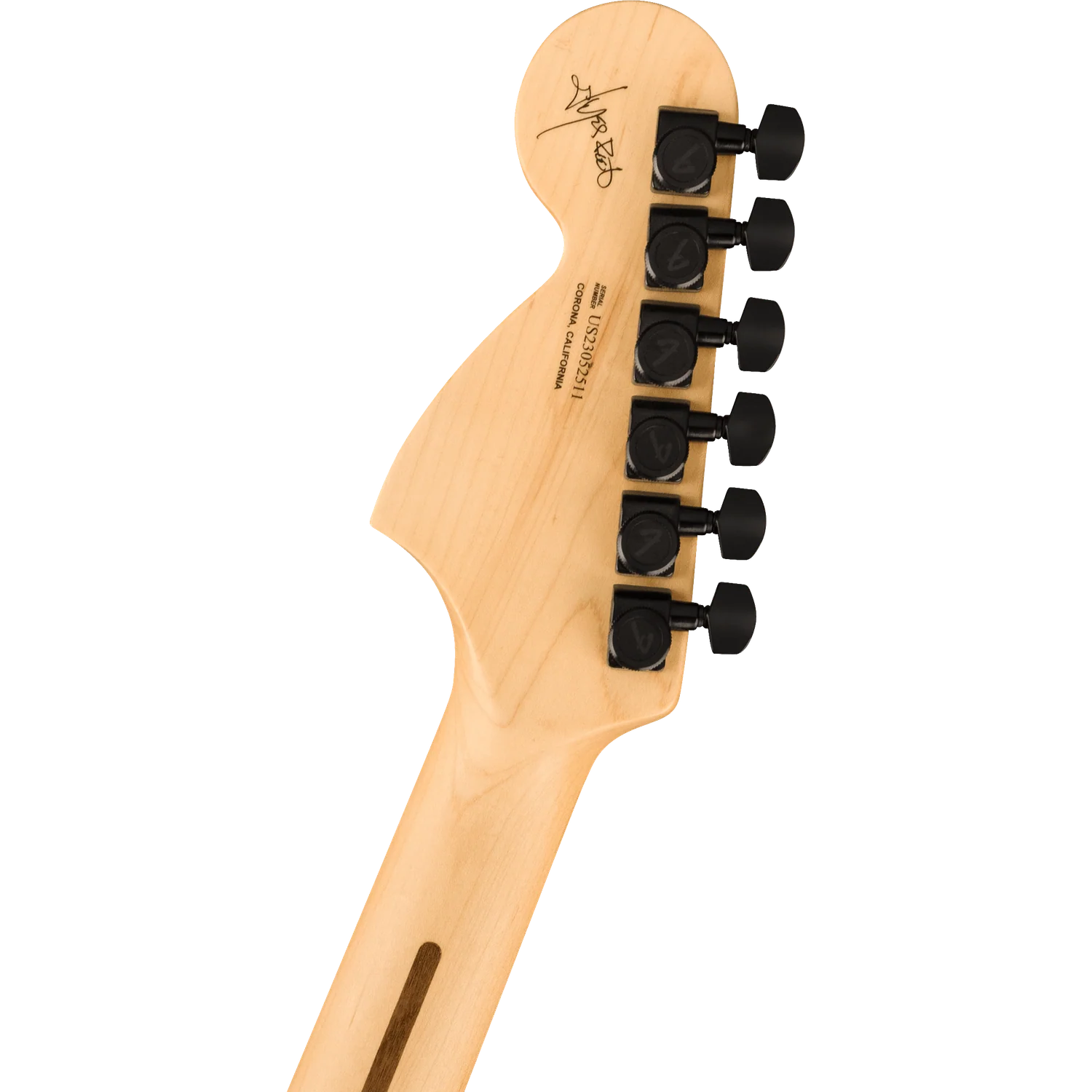 Fender Jim Root Stratocaster Electric Guitar, Ebony Fingerboard, Flat Black - Image 5