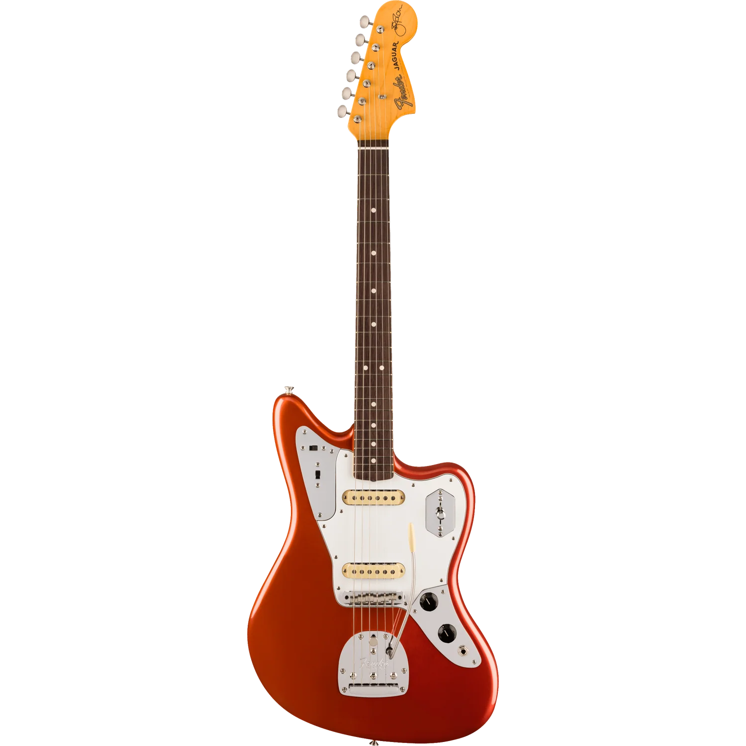 Fender Johnny Marr Jaguar Electric Guitar, Rosewood Fingerboard, Metallic KO