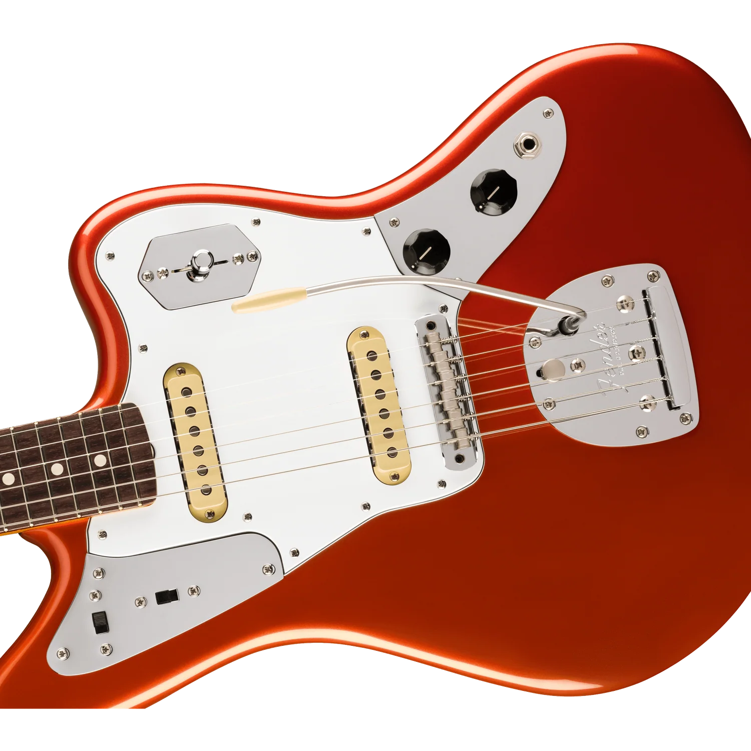 Fender Johnny Marr Jaguar Electric Guitar, Rosewood Fingerboard, Metallic KO - Image 2