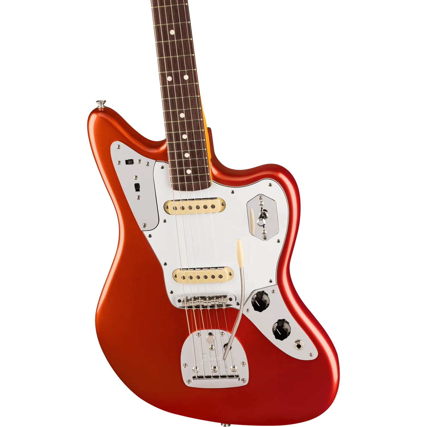 Fender Johnny Marr Jaguar Electric Guitar, Rosewood Fingerboard, Metallic KO - Image 3