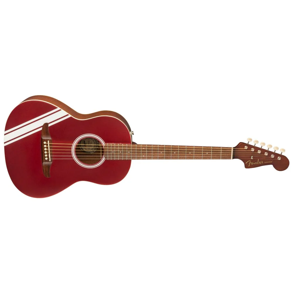 Fender Limited Edition FSR Sonoran Mini Competition Stripes Acoustic Guitar with Bag - Image 10