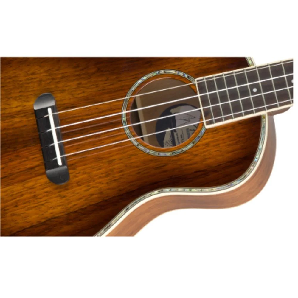 Fender Montecito Tenor Ukulele With Bag - Image 11