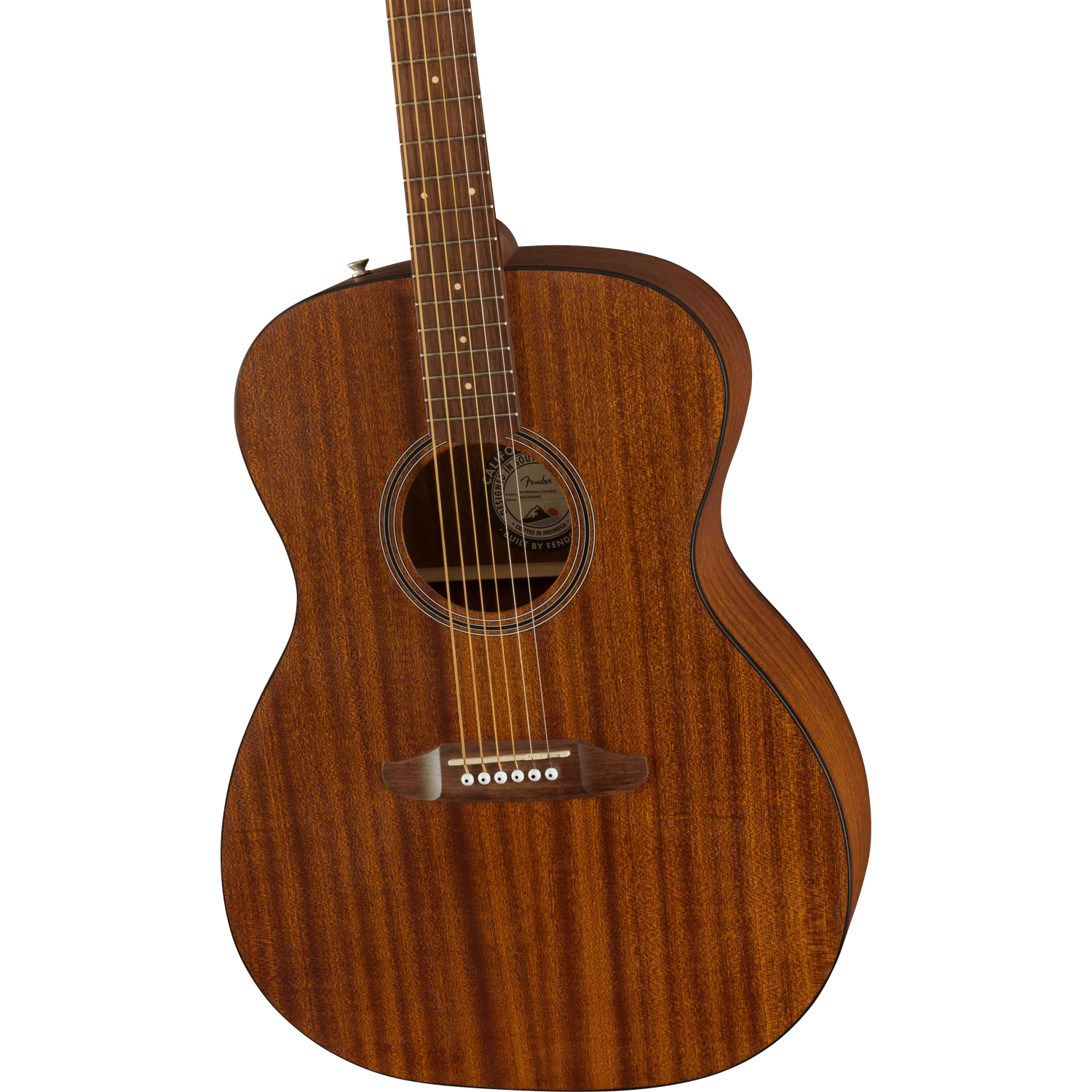 Fender Monterey Standard 6 String Acoustic Guitar - Image 11