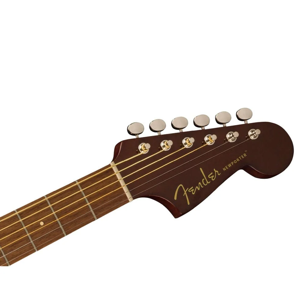 Fender Newporter Player 6 String Electro Acoustic Guitar - Image 12