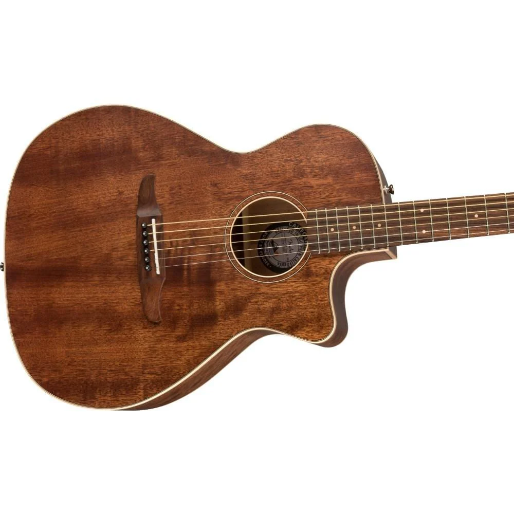Fender Newporter Special Mahogany 6-Strings Electro Acoustic Guitar With Bag - Image 3