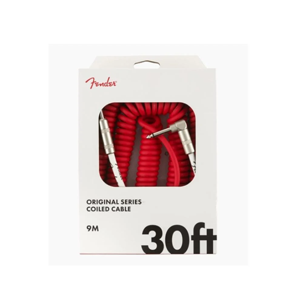 Fender Original Series 30 Feet Right Angle to Straight Coiled Cables - Image 10