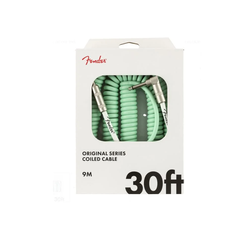 Fender Original Series 30 Feet Right Angle to Straight Coiled Cables - Image 12