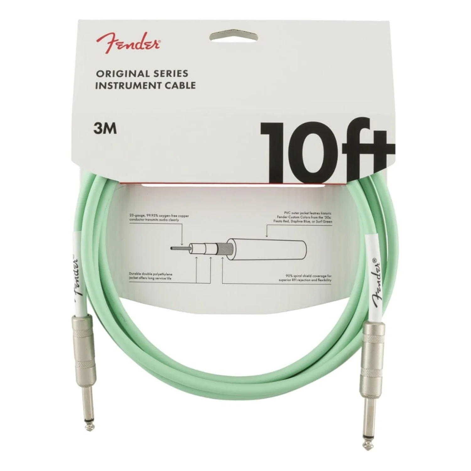 Fender Original Series Straight to Straight Instrument Connector Cables - Open Box