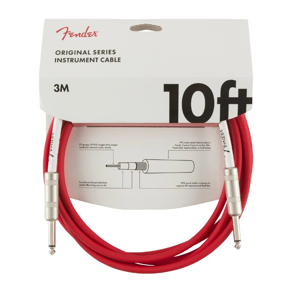 Fender Original Series Straight to Straight Instrument Connector Cables - Open Box