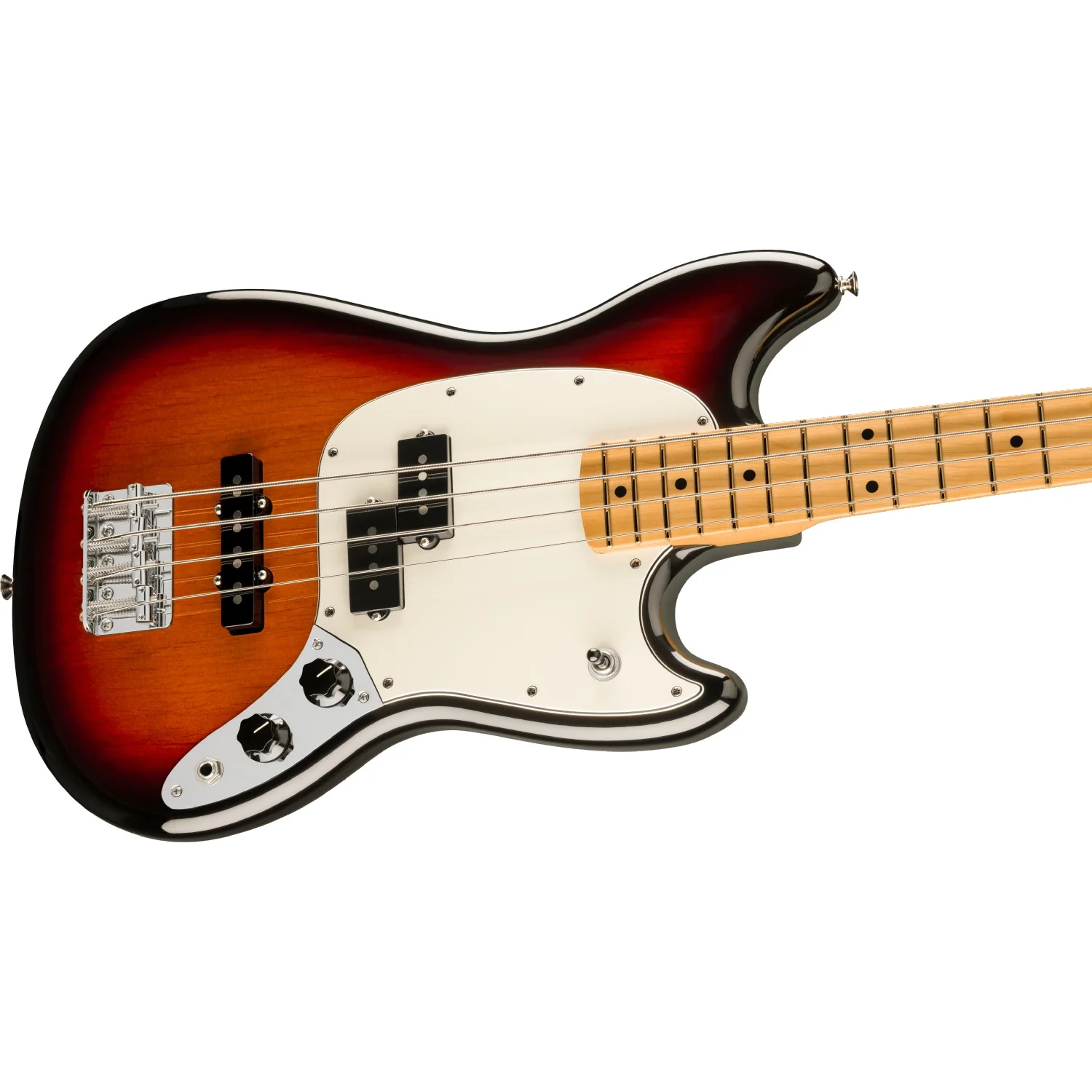 Fender Player II Mustang PJ 4 String Electric Bass Guitar - Image 3
