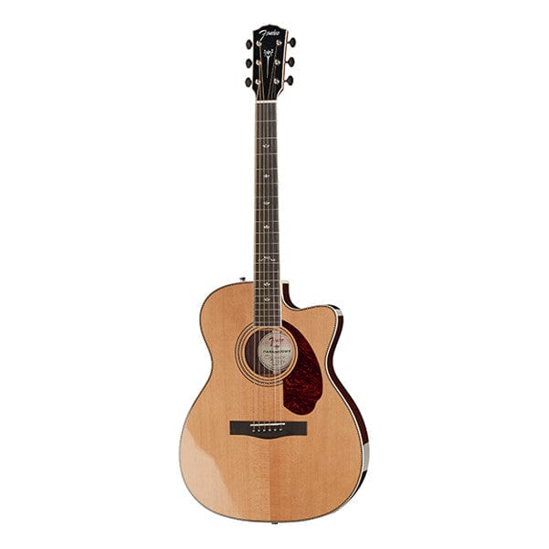 Fender PM-3 DLX Triple 0 Cutaway Electro Acoustic Guitar - Image 2